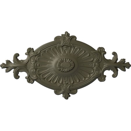 Quentin Ceiling Medallion, Hand-Painted Witch Hazel, 23 1/2W X 12 1/4H X 1 1/2P